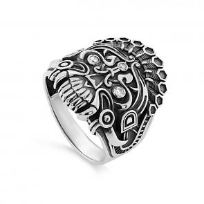 Серебряное кольцо KABAROVSKY с фианитом K11-563-7989 фото