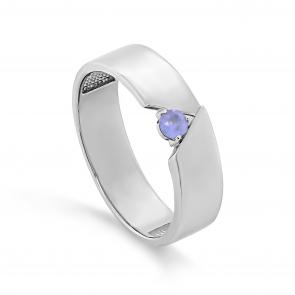 Серебряное кольцо KABAROVSKY с танзанитом K11-573-10000 фото