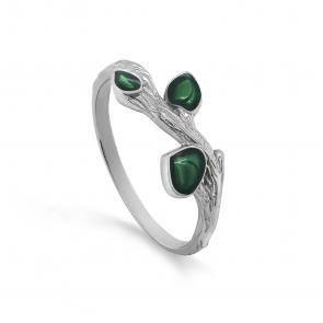 Серебряное кольцо KABAROVSKY с эмалью K11-588-0013 фото