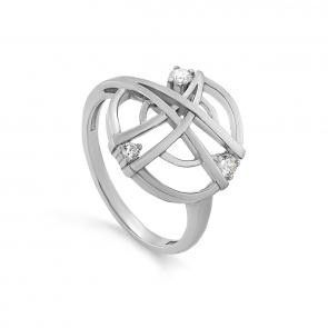 Серебряное кольцо KABAROVSKY с фианитом K11-595-7900 фото