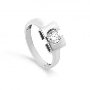 Серебряное кольцо KABAROVSKY с муассанитом K11-644-11300 фото