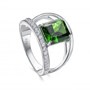 Серебряное кольцо KABAROVSKY с фианитом и бриллианитом K11-768-12600 фото