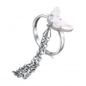 Серебряное кольцо KABAROVSKY с перламутром K11-772-6200 фото