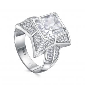 Серебряное кольцо KABAROVSKY с бриллианитом и фианитом K11-793-21500 фото