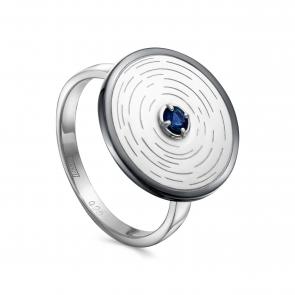 Серебряное кольцо KABAROVSKY с сапфиром K11-812-1189 фото