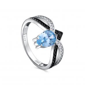 Серебряное кольцо KABAROVSKY с фианитом K11-814-0189 фото