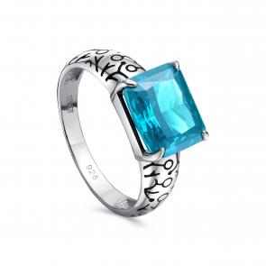 Серебряное кольцо KABAROVSKY с бриллианитом K11-822-12702 фото