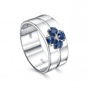 Серебряное кольцо KABAROVSKY с сапфиром K11-849-1100 фото