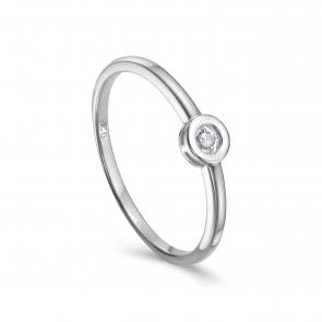 Серебряное кольцо KABAROVSKY с бриллиантом K11-885-1000 фото