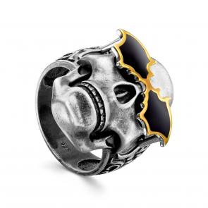 Кольцо из черненого серебра KABAROVSKY с эмалью K11-929-0078 фото