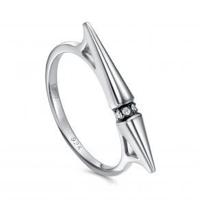 Серебряное кольцо KABAROVSKY с бриллиантом K11-932-1089 фото