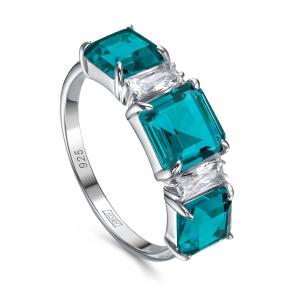 Серебряное кольцо KABAROVSKY с фианитом и алпанитом K11-985-61200 фото