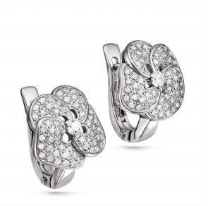 Серебряные серьги KABAROVSKY с фианитом K12-099-7900 фото