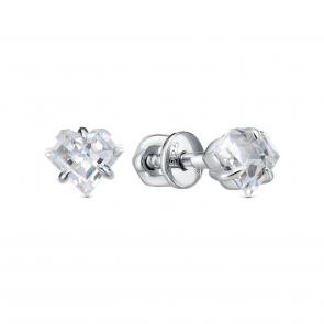 Серебряные серьги KABAROVSKY с Swarovski K12-1001-8100 фото