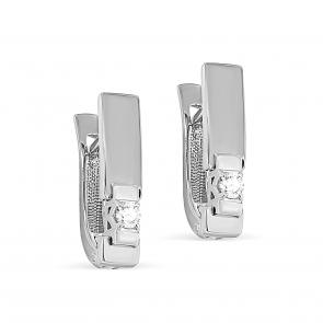 Золотые серьги KABAROVSKY с бриллиантом K12-11554-1000 фото