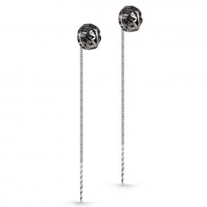 Серебряные серьги KABAROVSKY K12-165-0089 фото