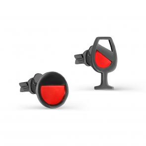 Серебряные серьги KABAROVSKY с керамикой и эмалью K12-304-0028 фото