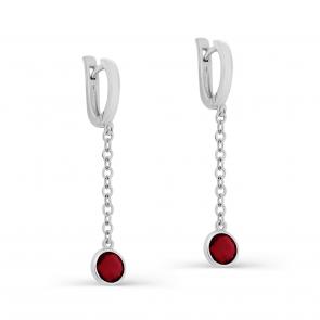 Серебряные серьги KABAROVSKY с алпанитом K12-312-60300 фото