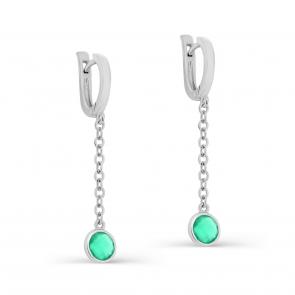 Серебряные серьги KABAROVSKY с алпанитом K12-312-60400 фото