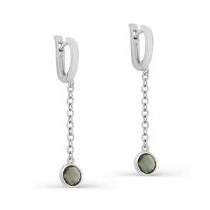 Серебряные серьги KABAROVSKY с алпанитом K12-312-61000 фото