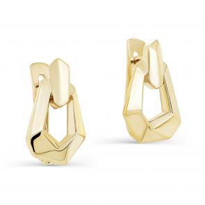 Серьги из лимонного серебра KABAROVSKY K12-369-0031 фото