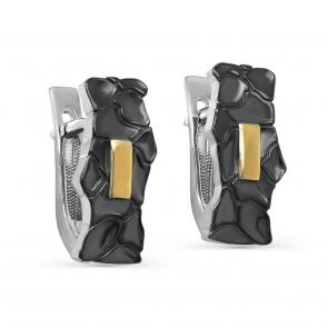 Серебряные серьги KABAROVSKY K12-450-0081 фото