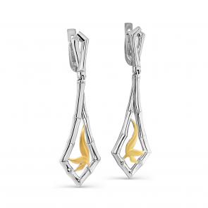 Серебряные серьги KABAROVSKY K12-473-0087 фото