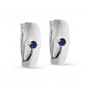 Серебряные серьги KABAROVSKY с фианитом K12-494-40800 фото