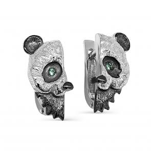 Серебряные серьги KABAROVSKY с фианитом K12-495-40489 фото