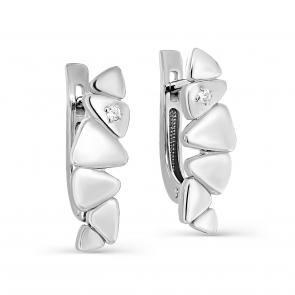 Серебряные серьги KABAROVSKY с фианитом K12-584-7900 фото