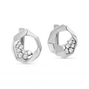 Серебряные серьги KABAROVSKY с фианитом K12-593-7900 фото