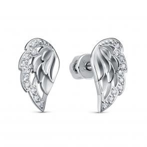 Серебряные серьги KABAROVSKY с фианитом K12-683-7900 фото