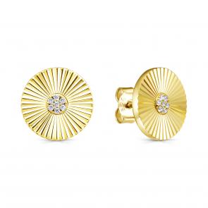 Серебряные серьги KABAROVSKY с фианитом K12-7003-7987 фото