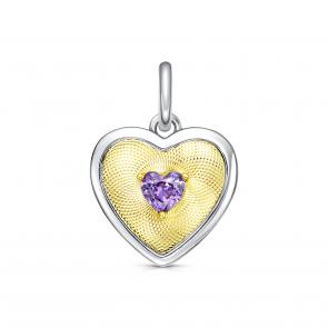 Серебряные серьги KABAROVSKY с фианитом K12-7008-40287 фото