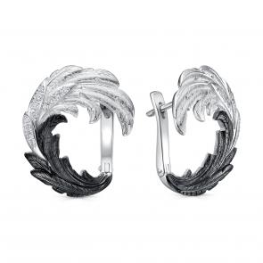 Серебряные серьги KABAROVSKY с фианитом K12-749-7989 фото