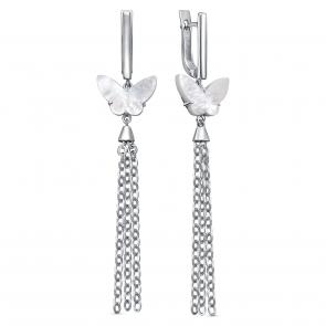 Серебряные серьги KABAROVSKY с перламутром K12-772-6200 фото