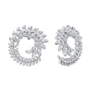 Серебряные серьги KABAROVSKY с фианитом K12-9065-7900 фото