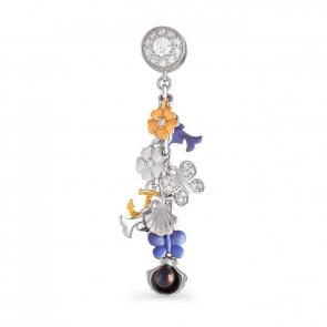 Серебряная подвеска KABAROVSKY с жемчугом и Swarovski K13-016-1601 фото
