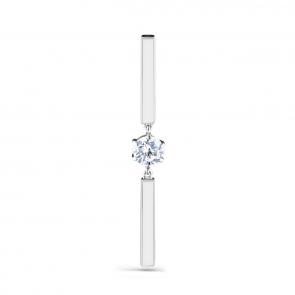 Серебряная подвеска KABAROVSKY с фианитом K13-185-7910 фото