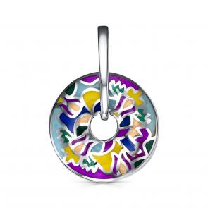 Серебряная подвеска KABAROVSKY с эмалью K13-9055-0001 фото