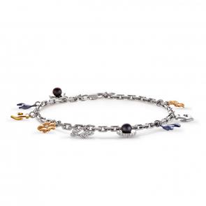 Серебряный браслет KABAROVSKY с жемчугом и Swarovski K14-016-1601 фото