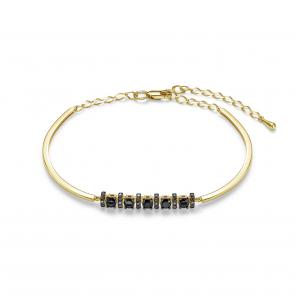 Браслет из лимонного золота KABAROVSKY с турмалином и коньячным бриллиантом K14-2875-21689 фото