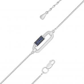 Серебряный браслет KABAROVSKY с фианитом K14-658-40889 фото