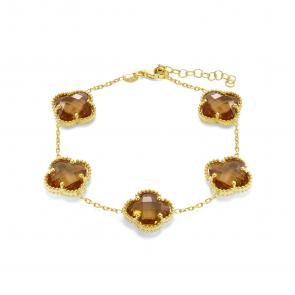 Браслет из лимонного серебра KABAROVSKY с алпанитом K14-9005/1-63387 фото