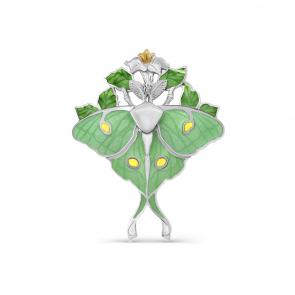 Брошь из серебра Серебро 925° K15-625-0001 фото