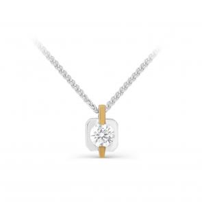 Серебряное колье KABAROVSKY с муассанитом K16-646-11387 фото