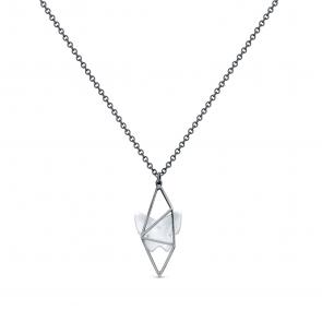 Серебряное колье KABAROVSKY с фарфором K16-919-13949 фото