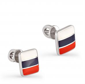 Серебряные серьги KABAROVSKY с эмалью K2-005-0001 фото