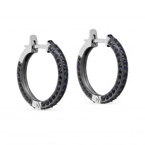 Серьги из белого золота KABAROVSKY с сапфиром K2-1167-1100 фото