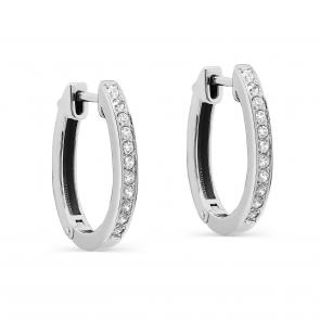 Серебряные серьги KABAROVSKY с фианитом K2-127-7900 фото